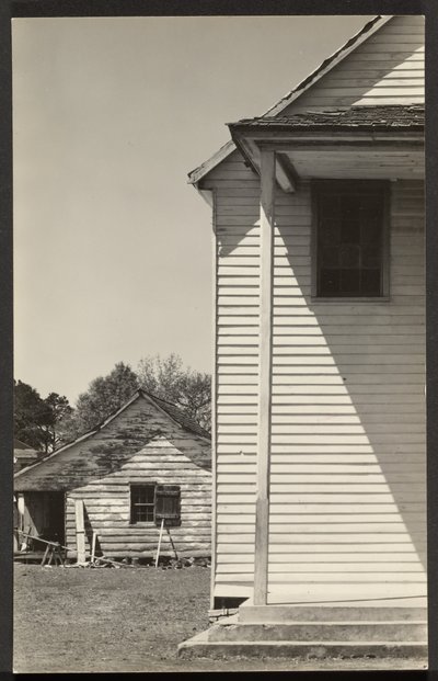 [Detalje af negerkirke, South Carolina]. af Walker Evans