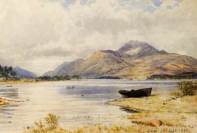 Ben Lomond fra Luss af Waller Hugh Paton