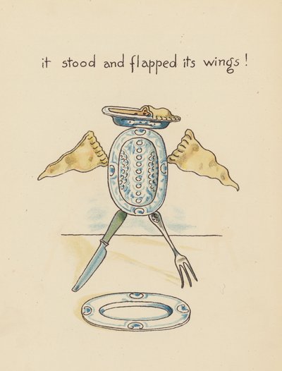 Illustration til Legends for Lionel af Walter Crane (farvelitografi) af Walter (after) Crane