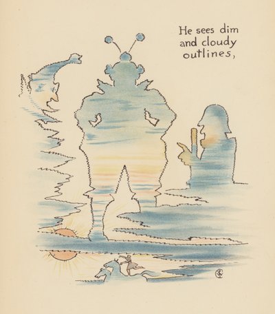 Illustration til Legends for Lionel af Walter Crane (farvelitografi) af Walter (after) Crane