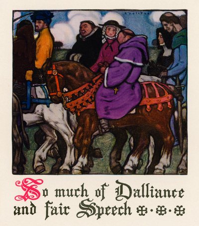 Chaucer: Fortællingen om Baths kone af Walter Appleton Clark