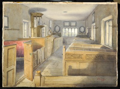 Bramhope puritanske kapel af Walter Braithwaite