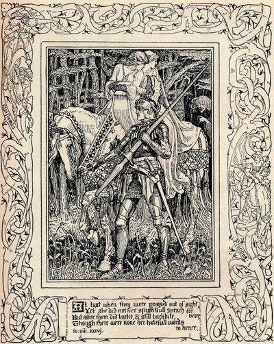 Faerie Queene, c1900 af Walter Crane