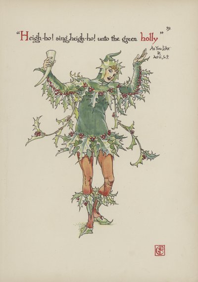 Blomster fra Shakespeares have af Walter Crane