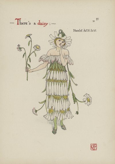 Blomster fra Shakespeares have af Walter Crane