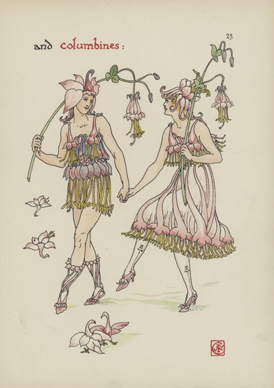 Blomster fra Shakespeares have af Walter Crane