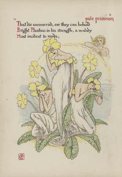 Blomster fra Shakespeares have af Walter Crane