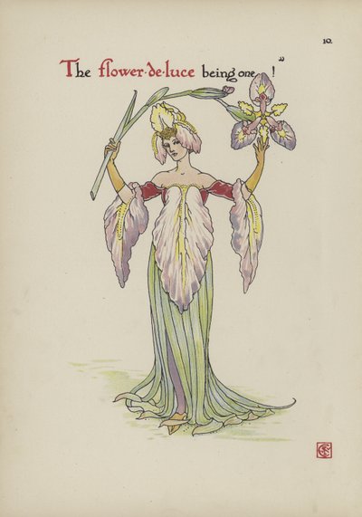 Blomster fra Shakespeares have af Walter Crane