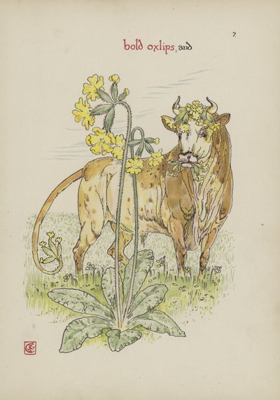 Blomster fra Shakespeares have af Walter Crane