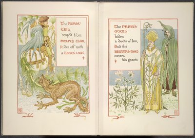 Hestehale og munkekappe af Walter Crane