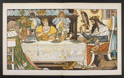 Illustration til frøprinsen. af Walter Crane