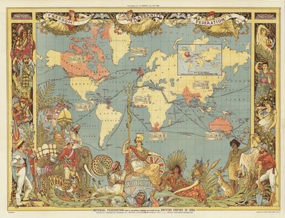 Imperialistisk Føderation af Walter Crane