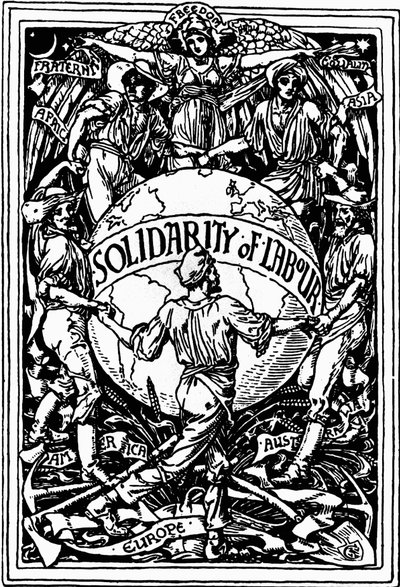 Arbejdernes 1. maj af Walter Crane