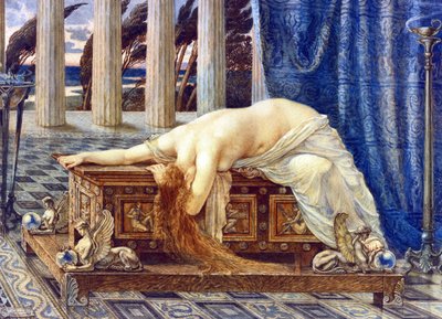 Pandora - Maleri af Walter Crane (1845-1915) af Walter Crane