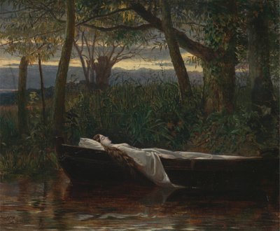 The Lady of Shalott [1862, Royal Academy of Arts, London, udstillingskatalog] af Walter Crane