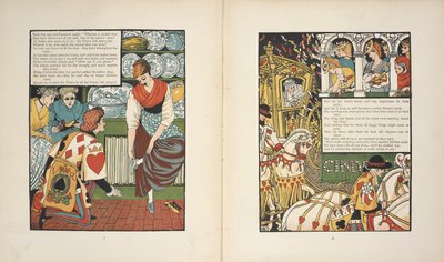 Prinsen og Askepot. af Walter Crane
