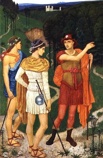 De tre veje af Walter Crane