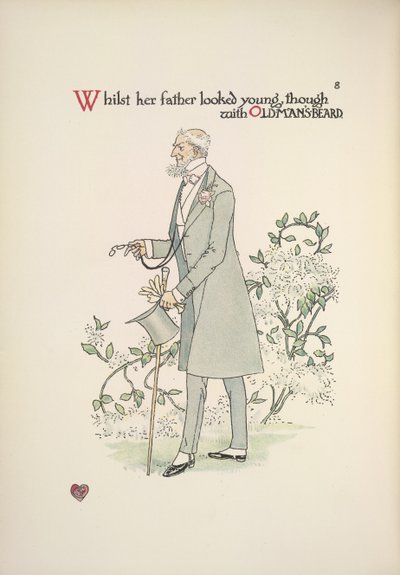 Brudens far i morgenkjole af Walter Crane