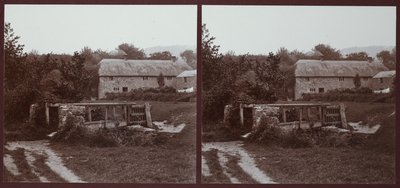 Old Mill, Rhode Lane, Uplyme, East Devon, Devon, 1913. af Walter Edward Zehetmayr