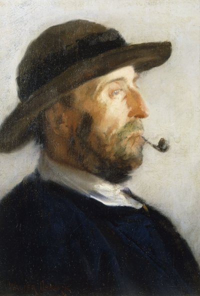 Portræt af en kunstner, 1884 af Walter Frederick Osborne