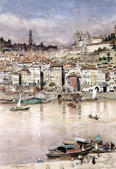 Continental Town Harbour af Walter Frederick Roofe Tyndale