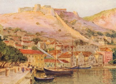 Lesina (farvelitografi) af Walter Frederick Roofe Tyndale