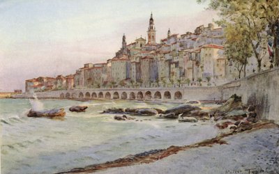 Mentone, fra Garavan af Walter Frederick Roofe Tyndale