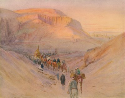 Return of the Holy Carpet, c1905, 1912 af Walter Frederick Roofe Tyndale