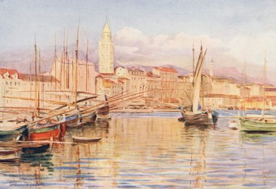 Spalato (farvelitografi) af Walter Frederick Roofe Tyndale