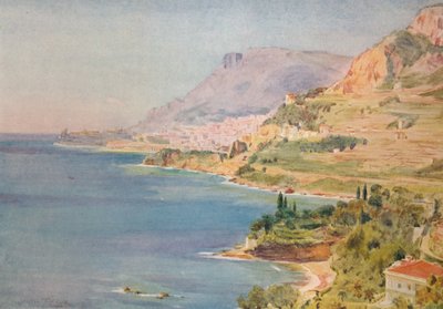 Fyrstendømmet Monaco, c1910, 1912 af Walter Frederick Roofe Tyndale
