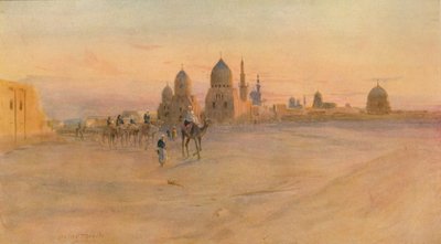 The Tombs of the Khalifs, c1905, 1912 af Walter Frederick Roofe Tyndale