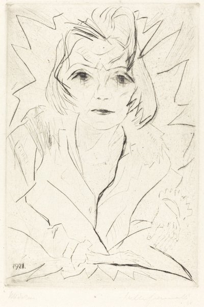 Jomfrupige, 1921. af Walter Gramatte