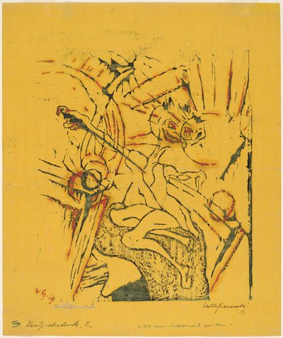Leger med selvmord Leger med selvmord, 1919. af Walter Gramatte