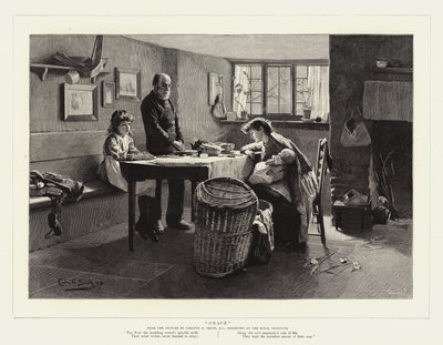 Grace (gravering) af Walter Granville Smith