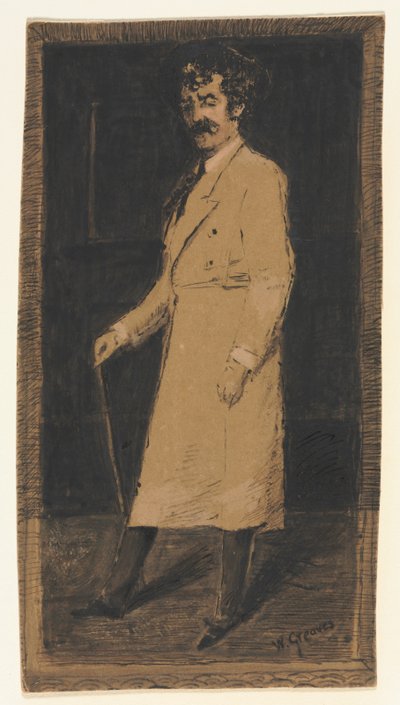 James McNeill Whistler af Walter Greaves