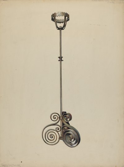 Stativ til røgelsebrænder, ca. 1938. af Walter Hochstrasser