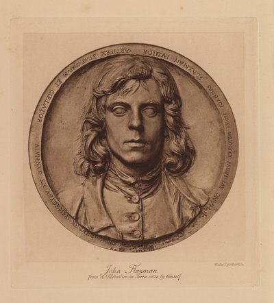 John Flaxman, britisk billedhugger (fotogravure) af Walter L. Colls