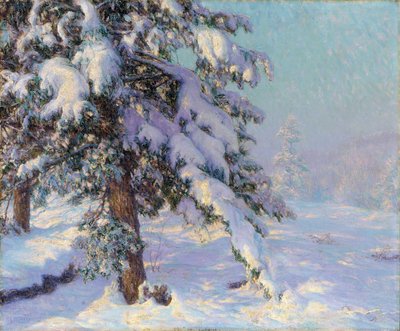 Snow-Laden (olie på lærred) af Walter Launt Palmer