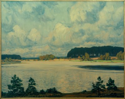 Grunewaldsee af Walter Leistikow