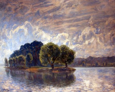 Kærlighedsøen af Walter Leistikow