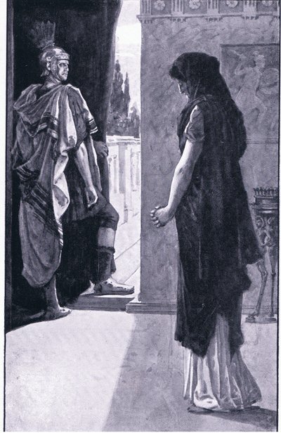 Anthony og Octavia, 1900-tallet af Walter Paget