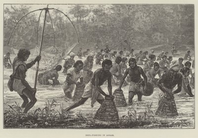 Beel-Fishing i Assam af Walter Paget