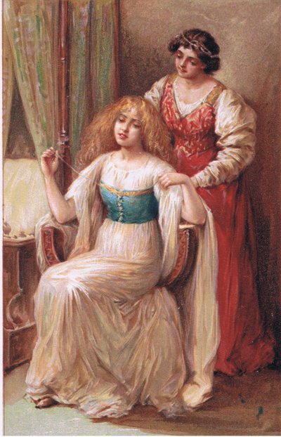 Desdemona, 1900-tallet af Walter Paget