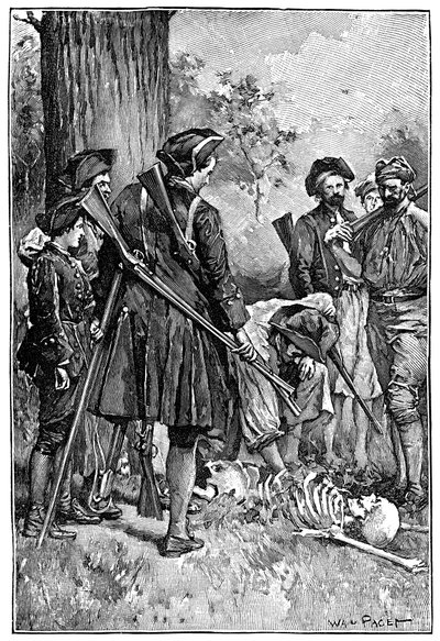 Illustration af Walter Paget (1863-1935) til romanen "Treasure Island"" af Robert Louis Stevenson (1850-1894) 1900 af Walter Paget