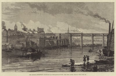 George Stephensons århundrede i Newcastle-on-Tyne, High Level Bridge af Walter Paget