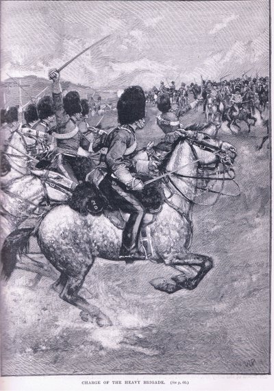 Angrebet fra den tunge brigade af Walter Paget
