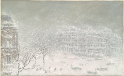 Den store snestorm i 1899 af Walter Paris