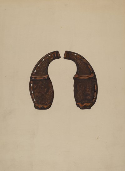 Ox Shoes, ca. 1936. af Walter Praefke