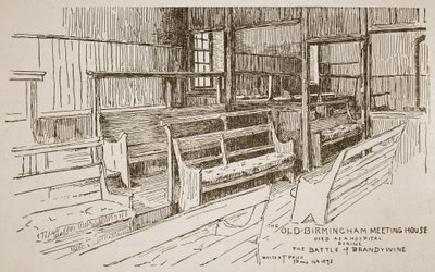 The Old Birmingham Meeting House, 1893 af Walter Price