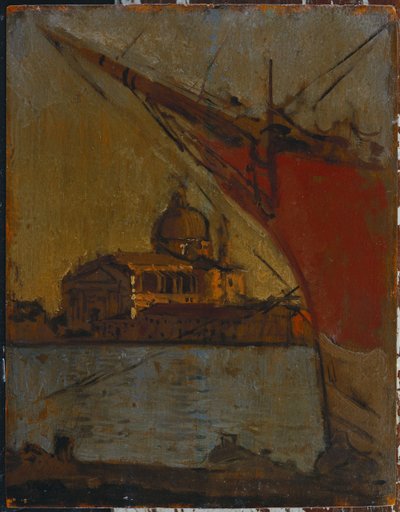 Il Redentore, fra Zattere, Venedig, ca. 1895-96 af Walter Richard Sickert